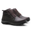 Bota Coturno Segurança EPI CA Gogowear 100% Couro ref Picker cor Café