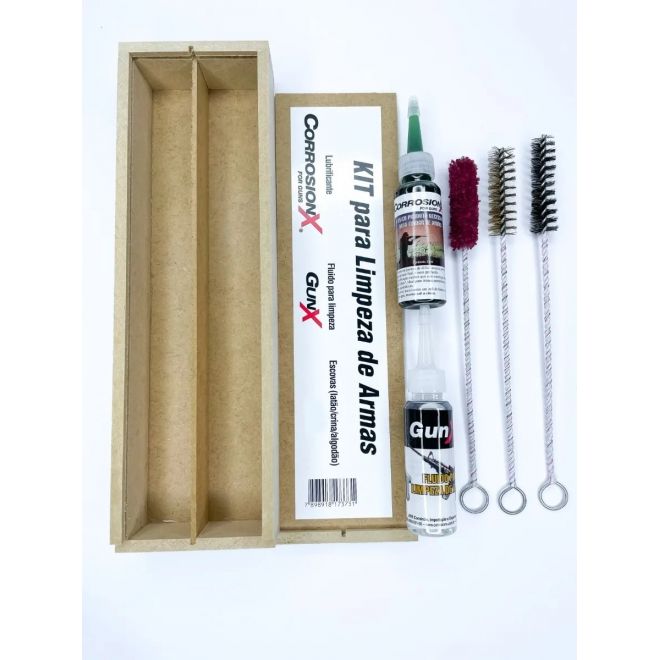 kit Limpeza de Armas .45 curta com Corrosionx