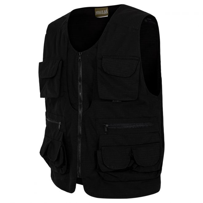 Colete Pescador - Preto