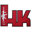 Bordado Hk - Rifle Branco