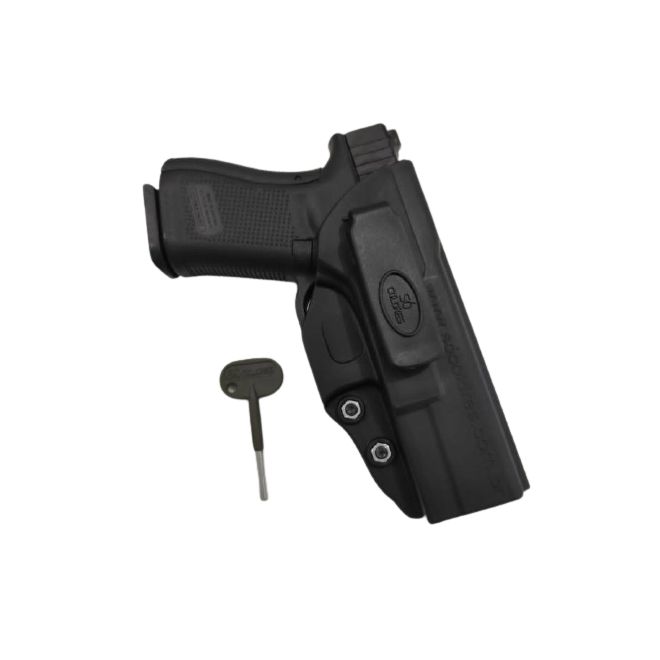 Coldre Velado Universal Polimero Glock Canhoto G17,18,19,20,21,22,25 - SC127