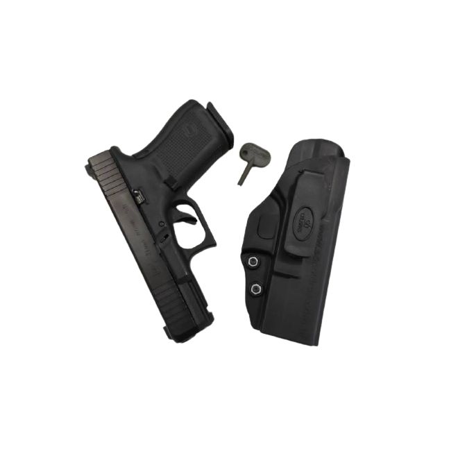 Coldre Velado Universal Polimero Glock Canhoto G17,18,19,20,21,22,25 - SC127