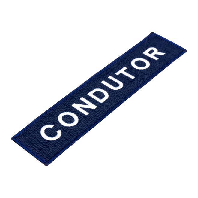 Bordado Tarja Condutor