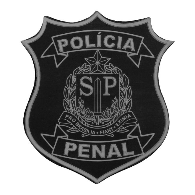 Brasão Emborrachado Policia Penal