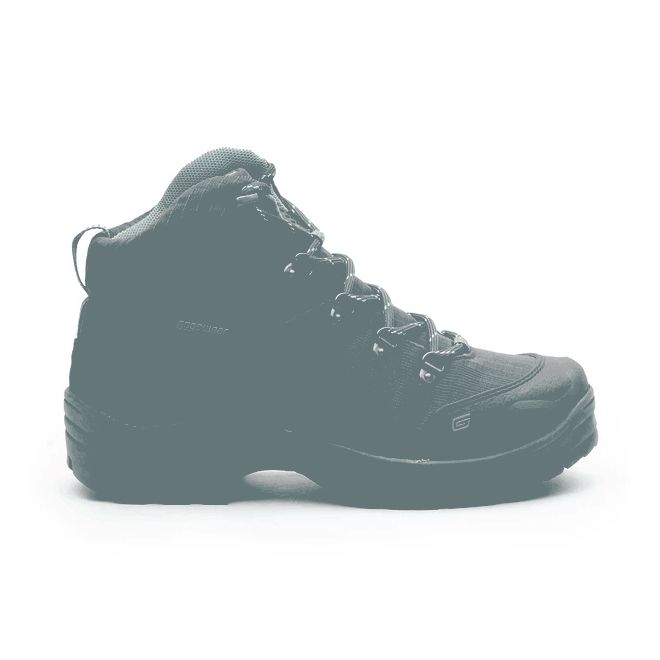 Bota Tática Militar Gogowear Couro ref Mamute cor Grafite
