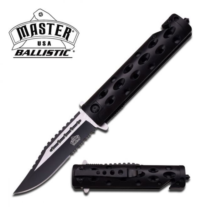 Canivete Master USA by Master Cutlery abertura assistida MU-A007BK