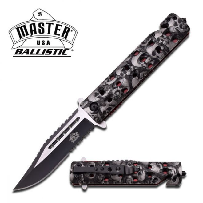 Canivete Master USA by Master Cutlery abertura assistida MU-A007GY