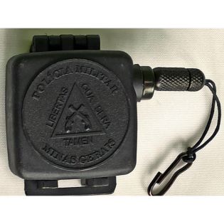 Fiel Retrátil Policia Militar Minas Gerais Canhoto - Preto