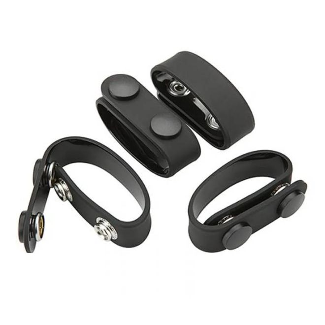 Conjunto 4 Peças Trava Cinto Belt Keeper Policial Cytac KP4