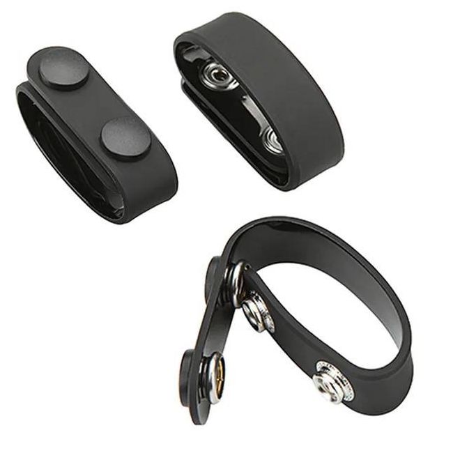 Conjunto 4 Peças Trava Cinto Belt Keeper Policial Cytac KP4