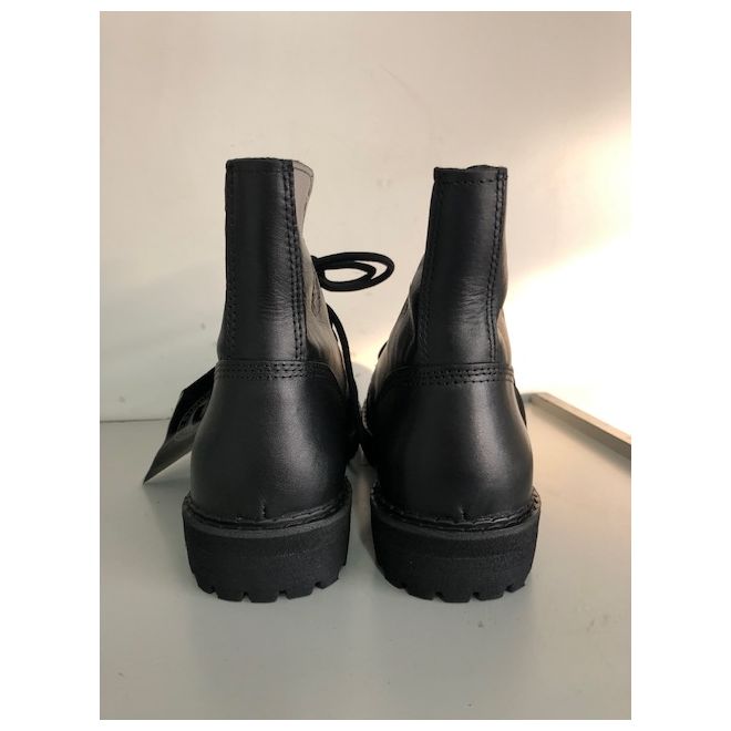 Bota Cano Curto Vintage Vilela Couro - Preto