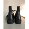Bota Cano Curto Vintage Vilela Couro - Preto