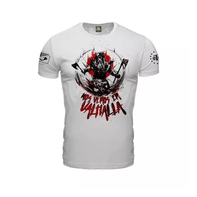 Camiseta Vikings Nos Vemos em Valhalla Team Six