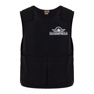 Capa de Colete Poly Rip - Preto