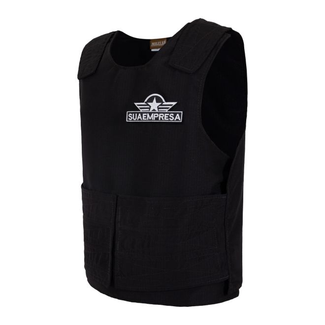 Capa de Colete Poly Rip - Preto