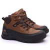 Bota Coturno Adventure Gogowear 100% Couro Tiger cor Preto Castor