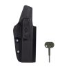 Coldre Velado Polimero PT100/101/92/92AF Canhoto - SC158