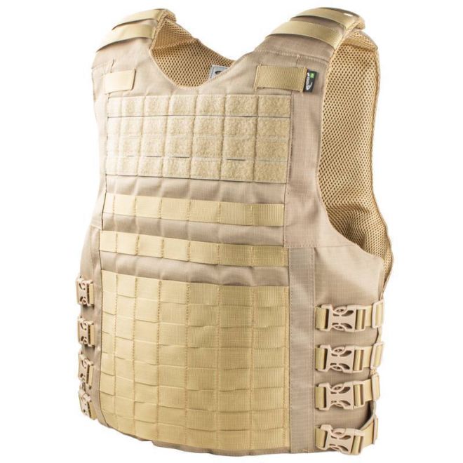 Colete Modular Protection X Five - Caqui