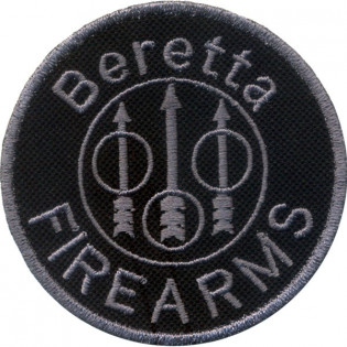 Bordado Beretta Firearms Preto