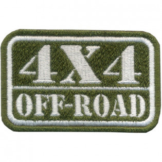 Bordado Off Road 4x4 Verde