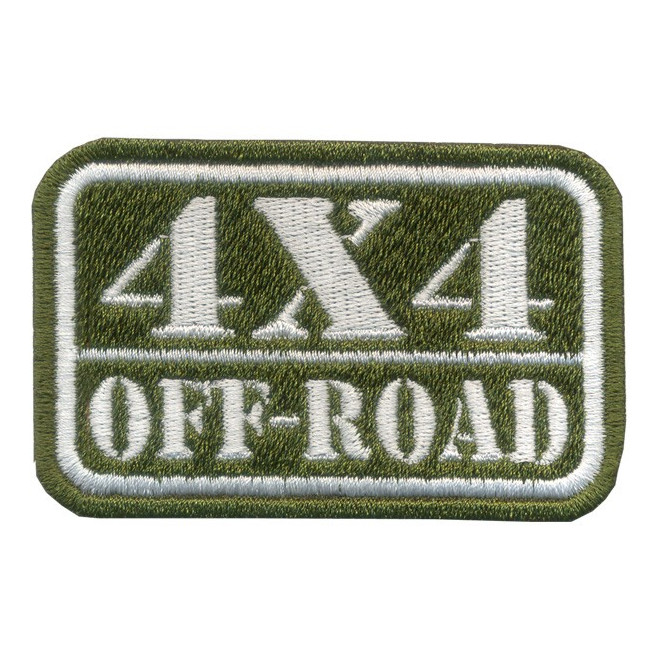 Bordado Off Road 4x4 Verde