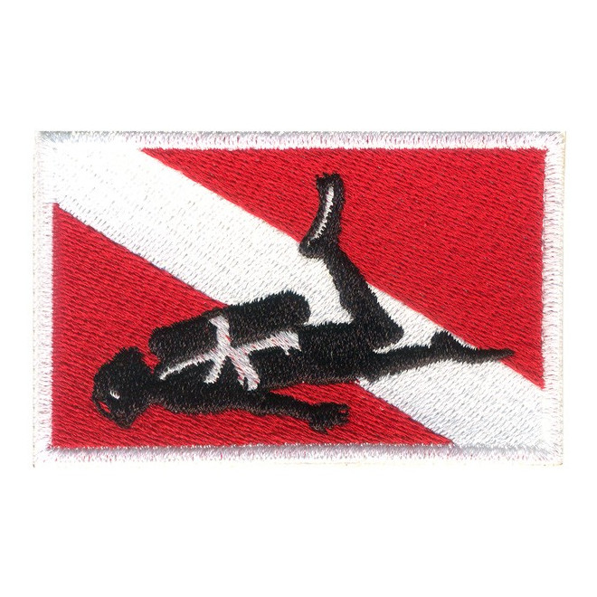 Bordado Mergulhador Bandeira