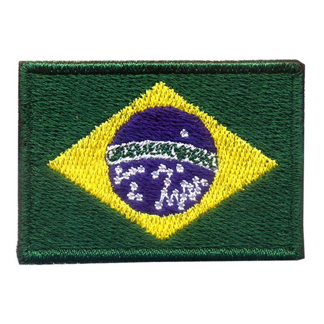 Bordado Bandeira do Brasil Oficial MD