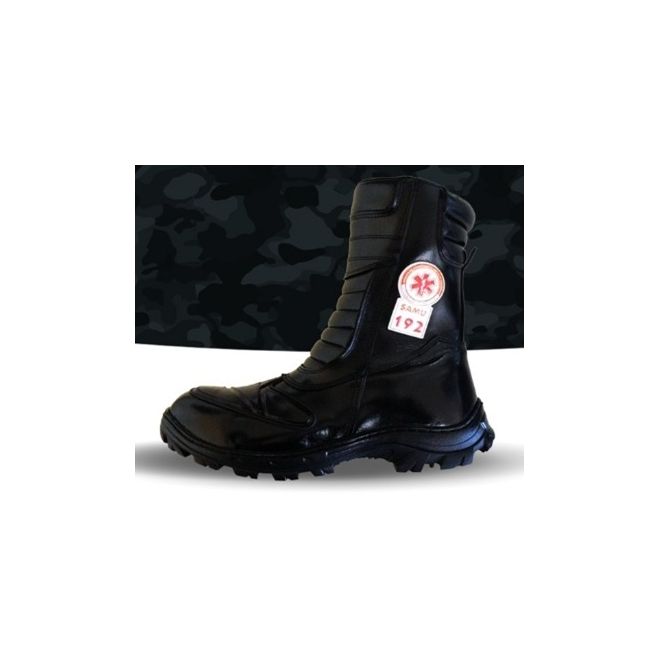 Bota Samu Cano Medio - Preto