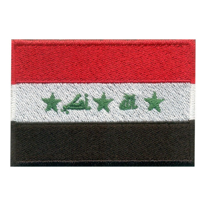 Bordado Bandeira Iraque