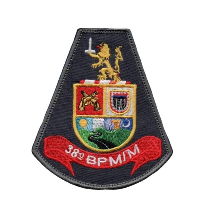 Brasão Bordado 38º BPM/M