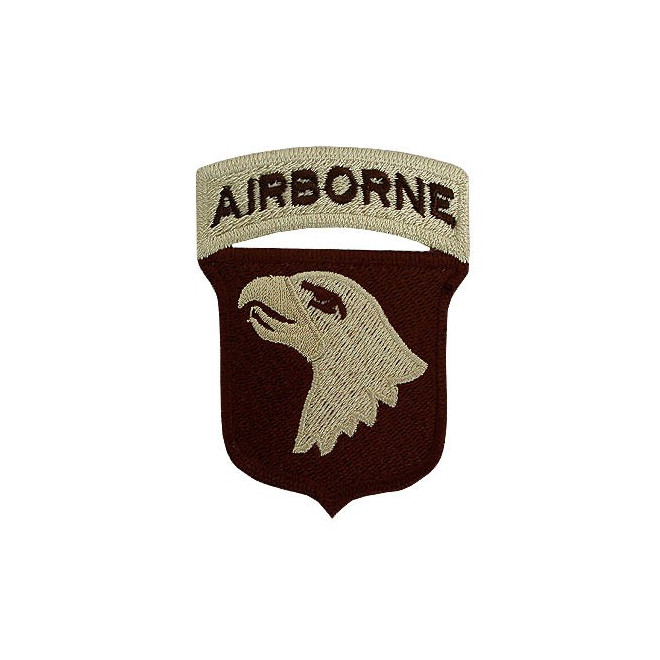 Bordado Airborne Águia Bege F. Marron