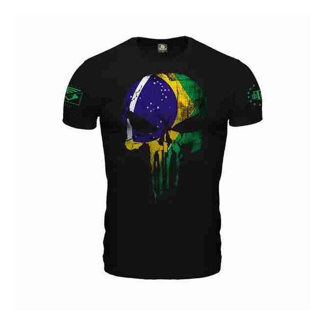 Camiseta Justiceiro Punisher Brasil 