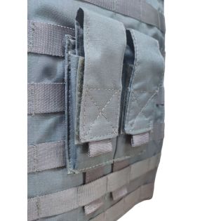 Porta CarregadorMolle T-Force Duplo - Cinza Bandeirantes