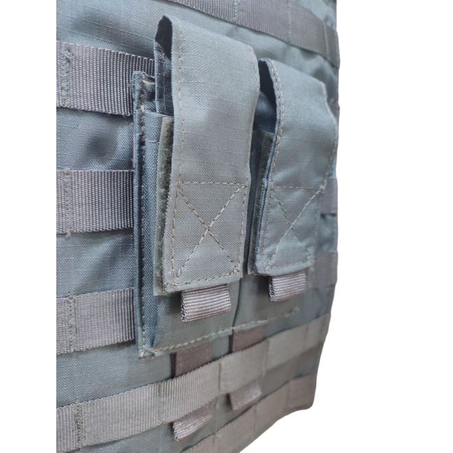 Porta CarregadorMolle T-Force Duplo - Cinza Bandeirantes