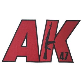 Bordado AK - 47 Medio