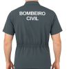 Gandola Bombeiro Civil Tática Manga Curta - Verde Petróleo