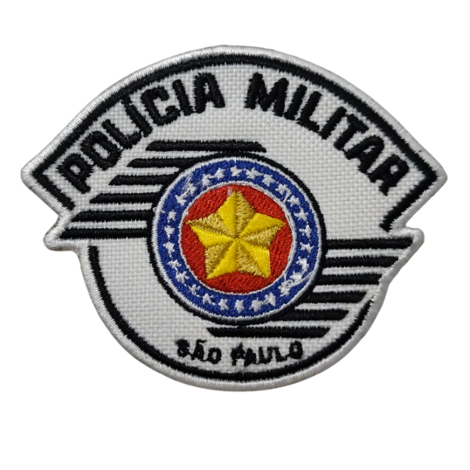 Bordado Brasão Policia Militar SP