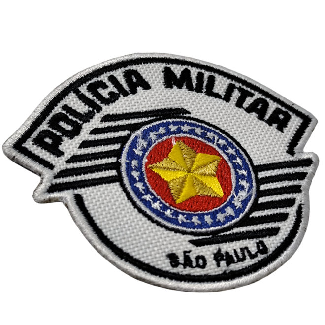 Bordado Brasão Policia Militar SP