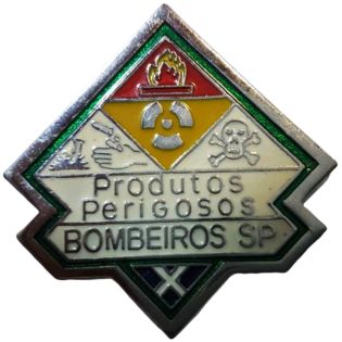 Breve Metal Produtos Perigosos Bombeiro Praça