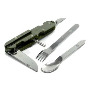 Talher Conjunto Portátil Verde
