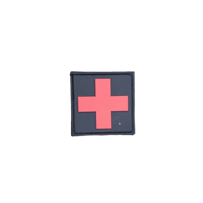 Distintivo Emborrachado Resgate Cruz Vermelha