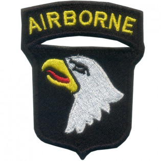 Bordado Airbone Aguia Colorido