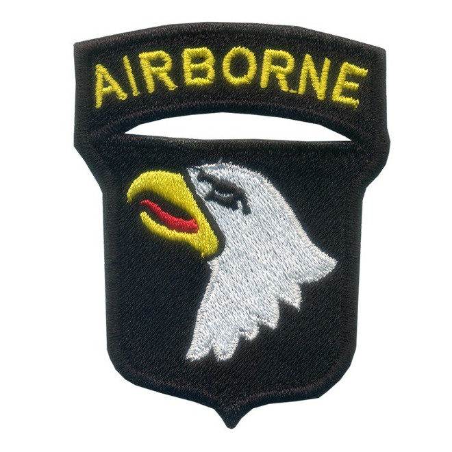 Bordado Airbone Aguia Colorido