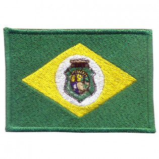 Bordado Bandeira Ceara