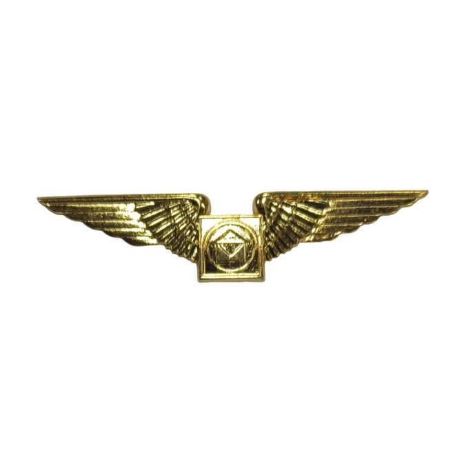 Breve Metal Asa Dourado