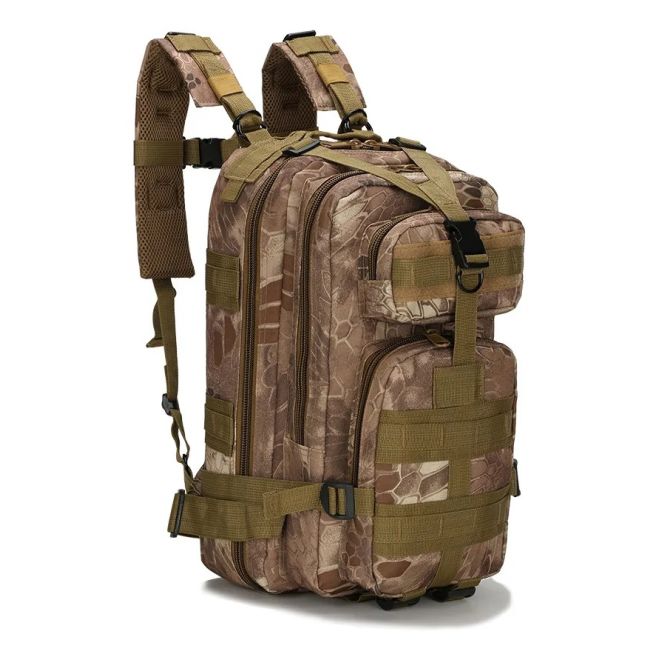Mochila Tática Militar Assalt 30L Verde Digital 3D