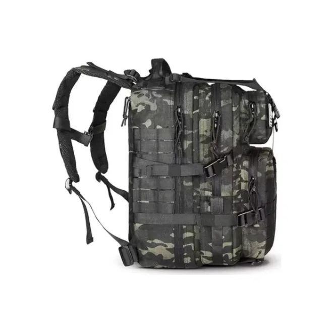Mochila Tatica Krieger Assault 50l - Camo Multicam Black