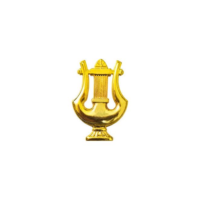 Distintivo Metal Gola Musico