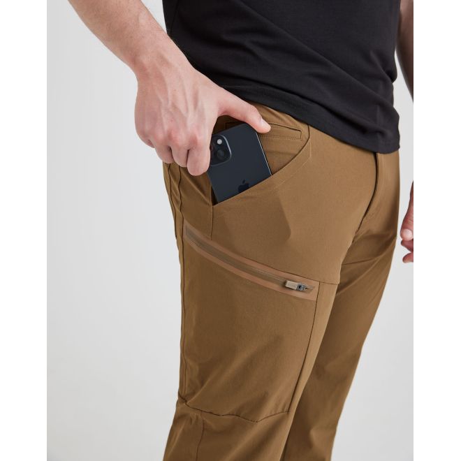 Calça Social Masculino Oxford - Azul Noite