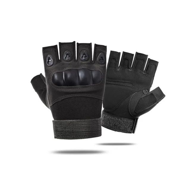 Luva Militar Meio Dedo DawSomHW-401096 - Preto